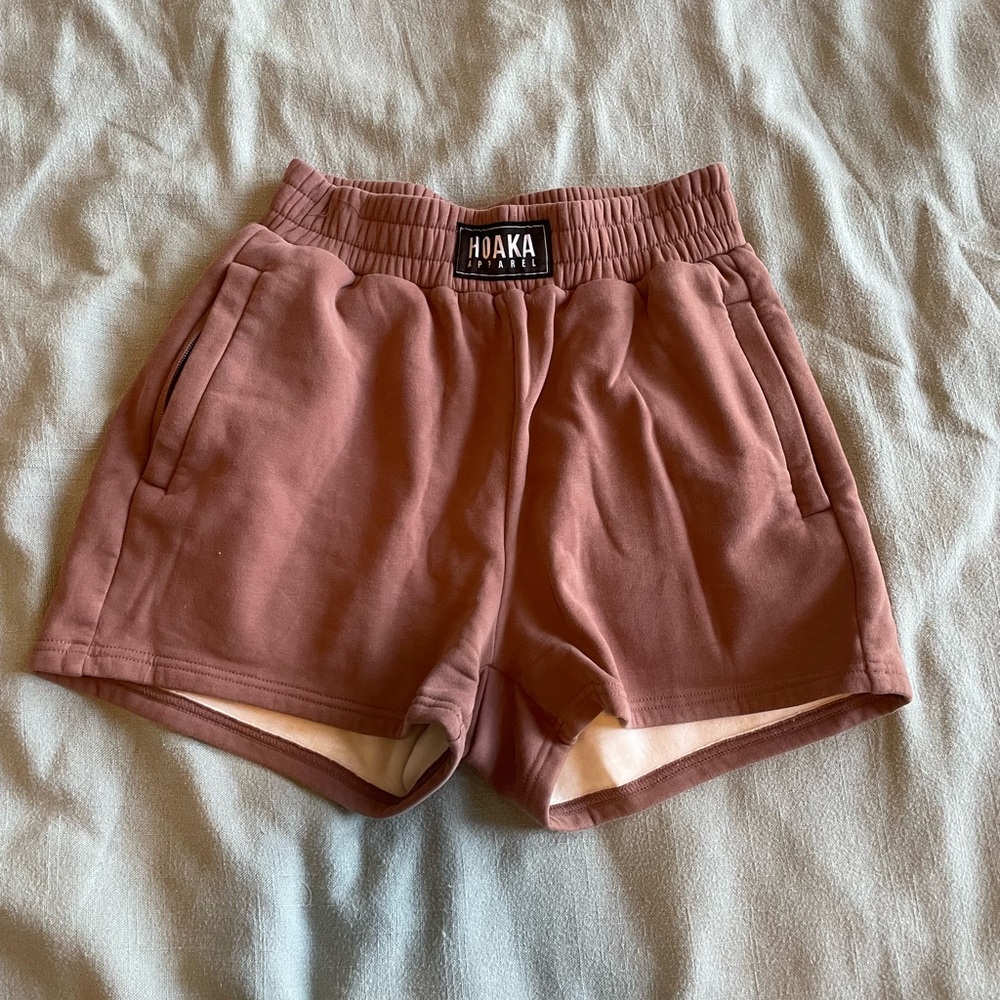 HOAKA Women’s Brown Athletic Shorts